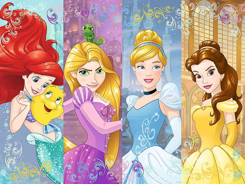 Disney - Fairytale princesses, 30 brikker