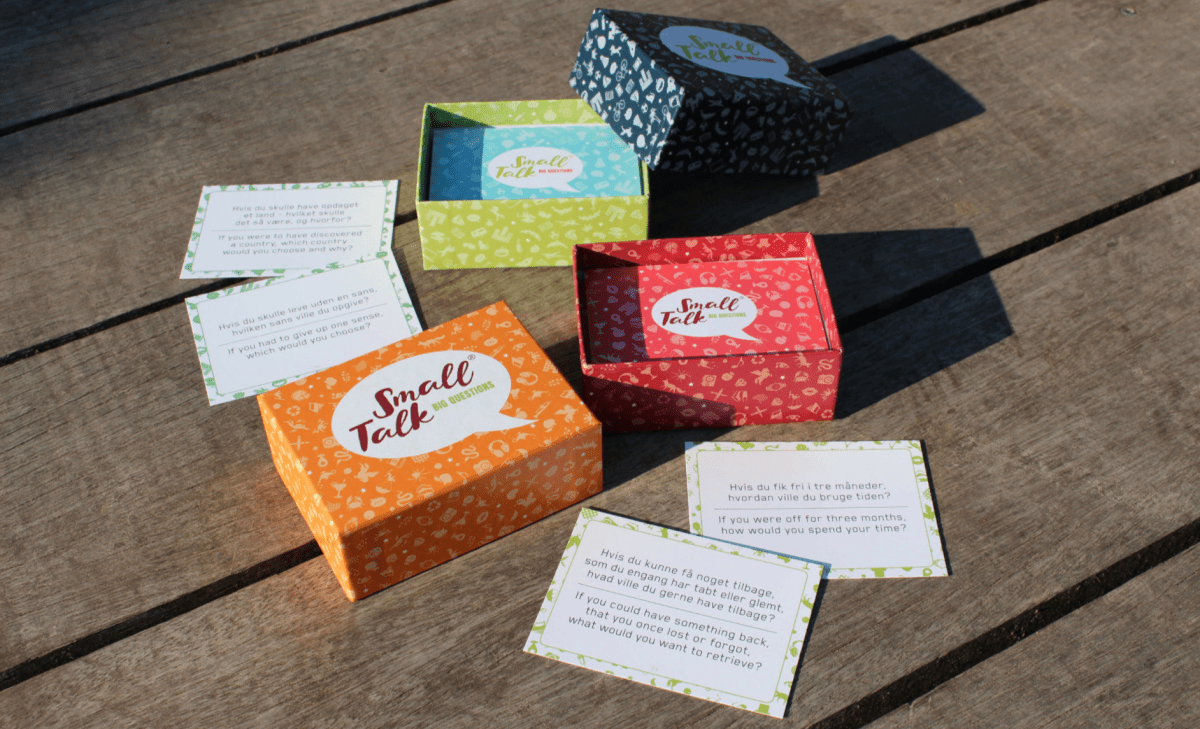 Small Talk – Big Questions Blå (1) - Nordisk Spil