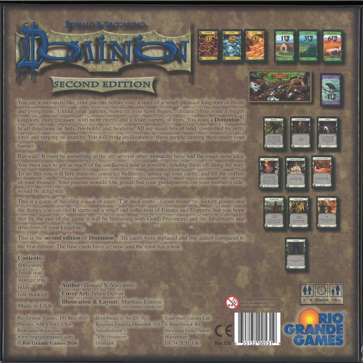 Dominion 2nd Edition - Engelsk - Nordisk Spil