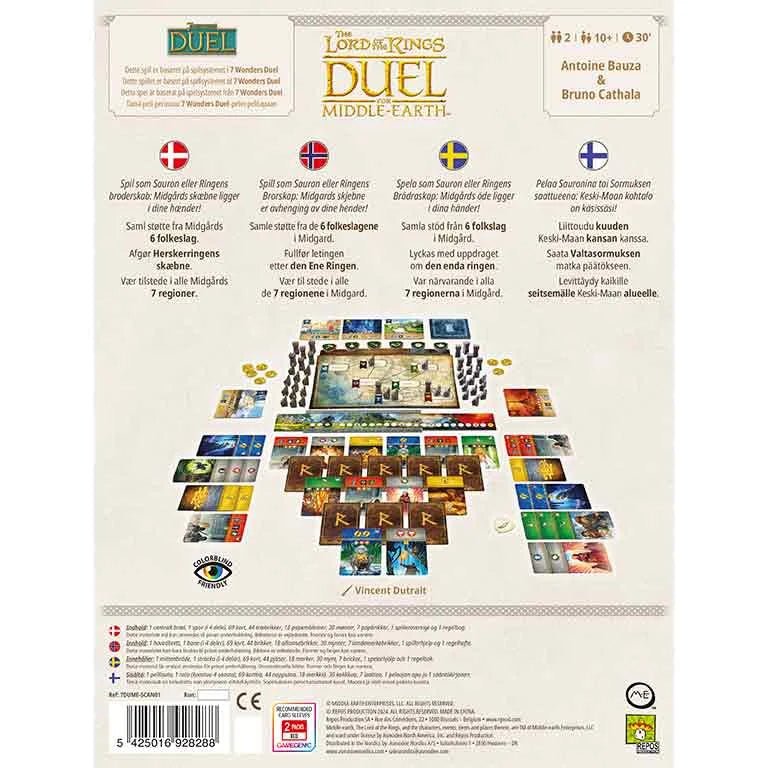 The Lord of the Rings: Duel for Middle - Earth - Dansk - Nordisk Spil