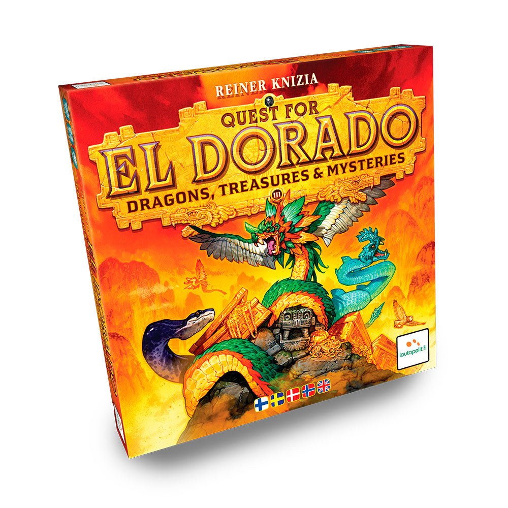 Quest for El Dorado: Dragons, Treasures and Mysteries - Nordisk Spil