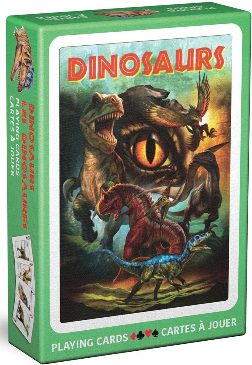 Spillekort med Dinosaurer - Nordisk Spil