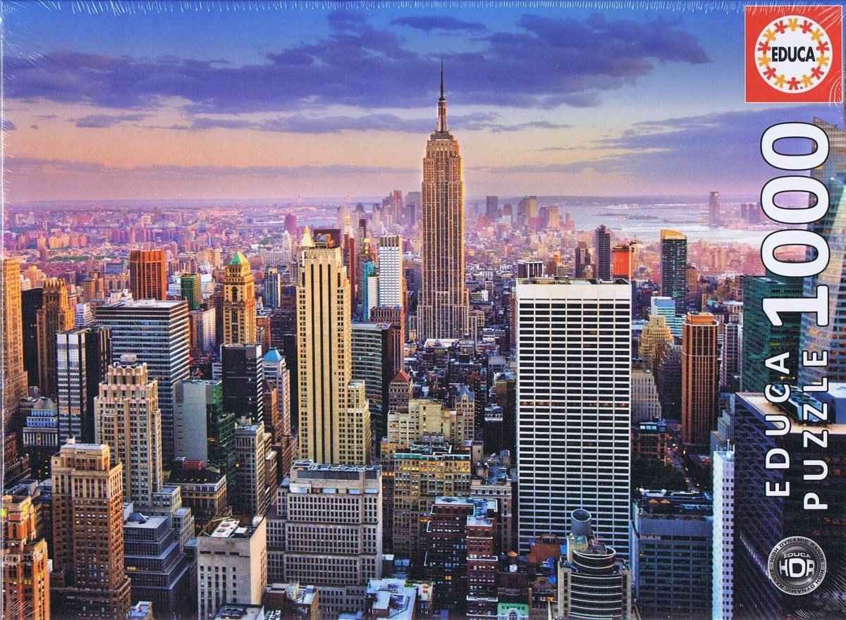 Midtown Manhattan, New York - 1000 brikker - Nordisk Spil