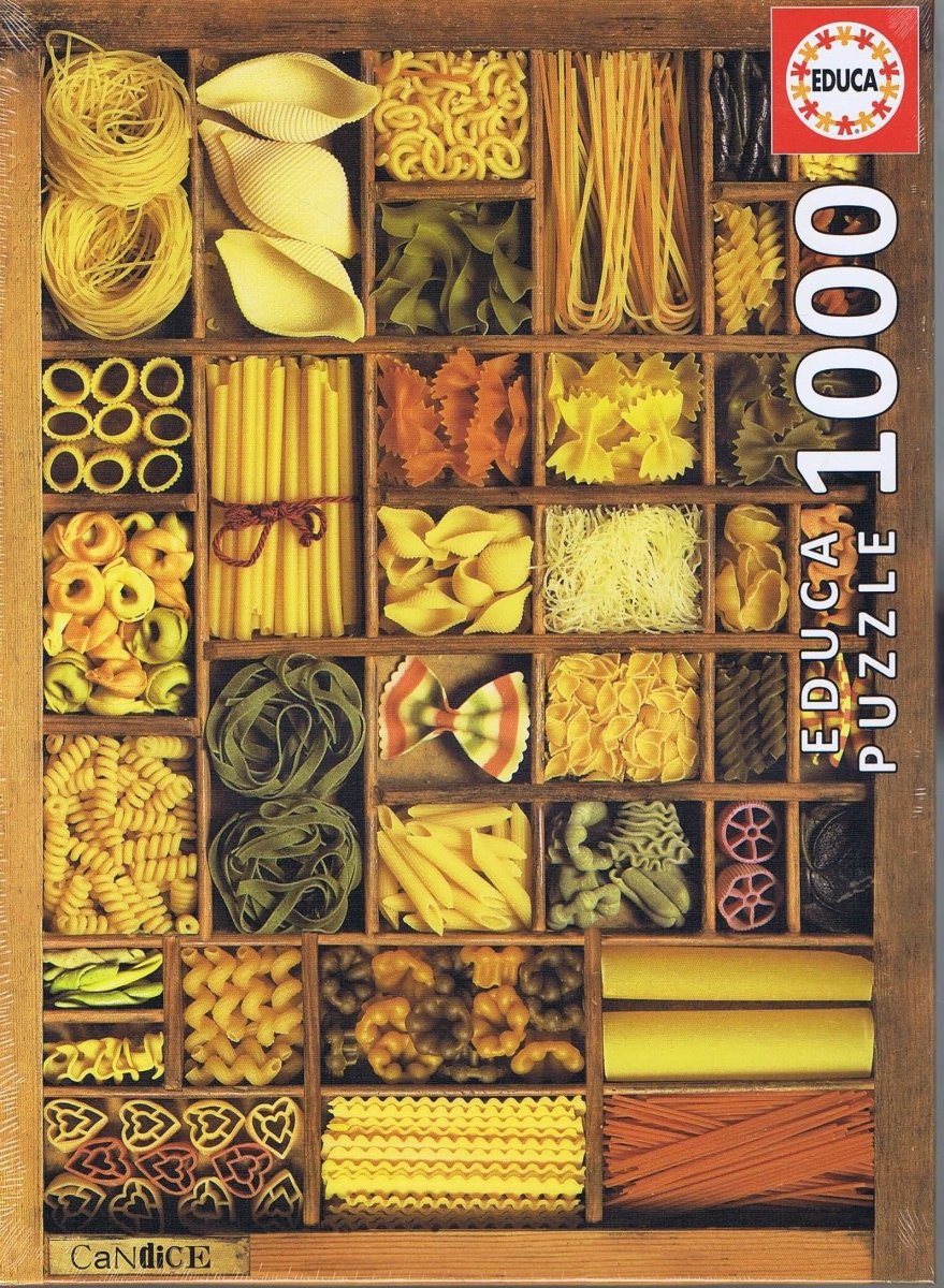 Pasta Basta III - 1000 brikker - Nordisk Spil