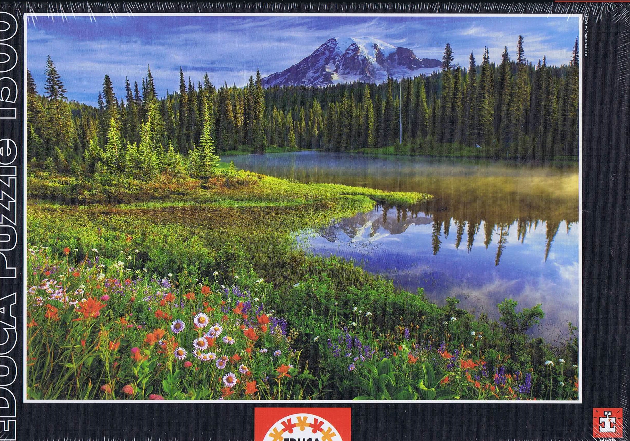 Rainier Reflections, 1500 brikker
