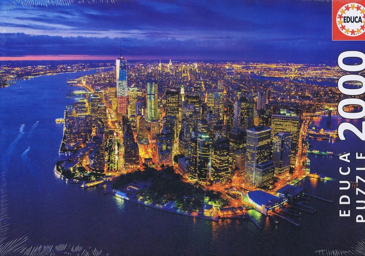 New York aerial view, 2000 brikker - Nordisk Spil