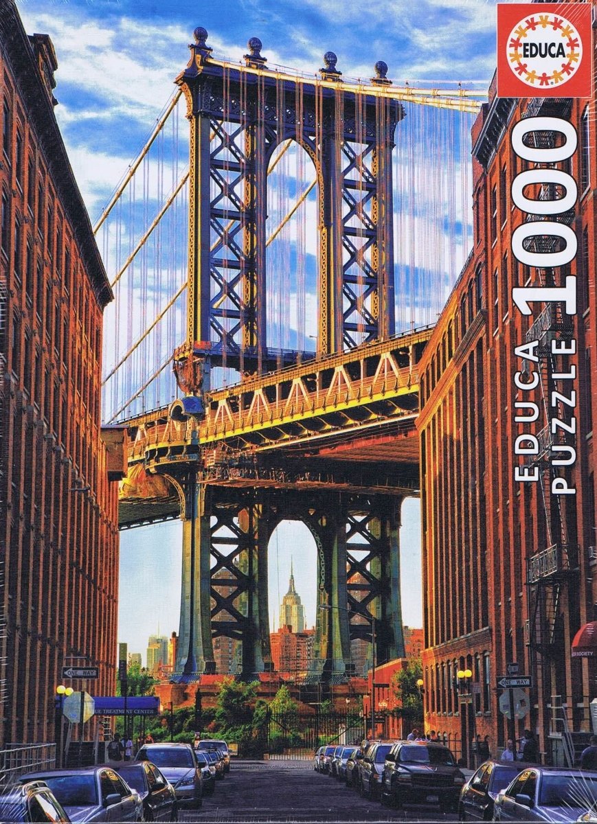 Manhattan Bridge, New York - 1000 brikker - Nordisk Spil