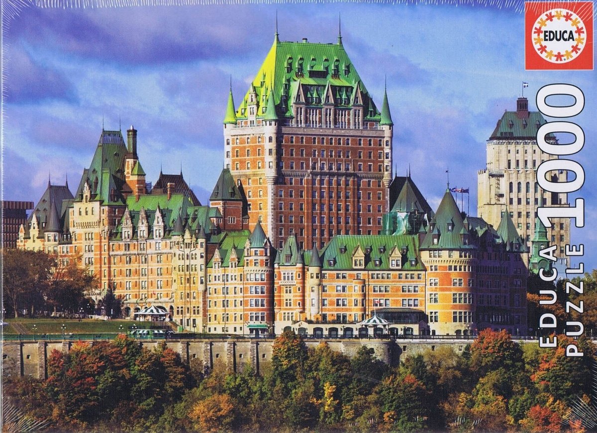 The Chateau Frontenac, Canada - 1000 brikker - Nordisk Spil