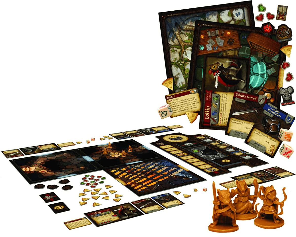 Mice & Mystics - Board Game - Engelsk - Nordisk Spil