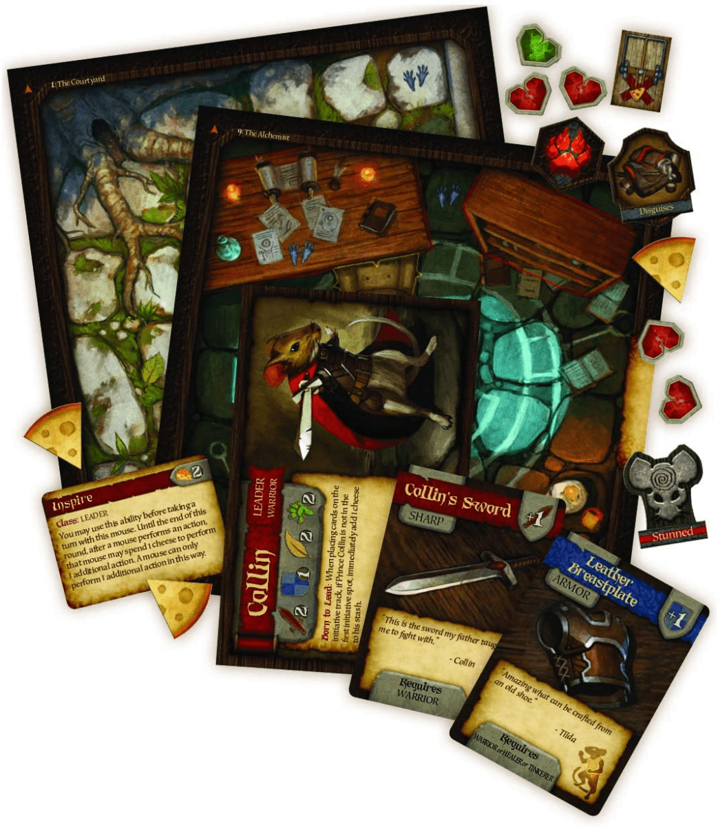 Mice & Mystics - Board Game - Engelsk - Nordisk Spil