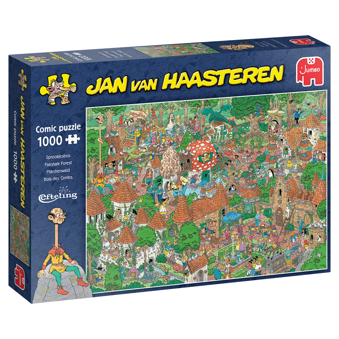 Jan van Haasteren: Den Eventyrlige Skov - 1000 brikker