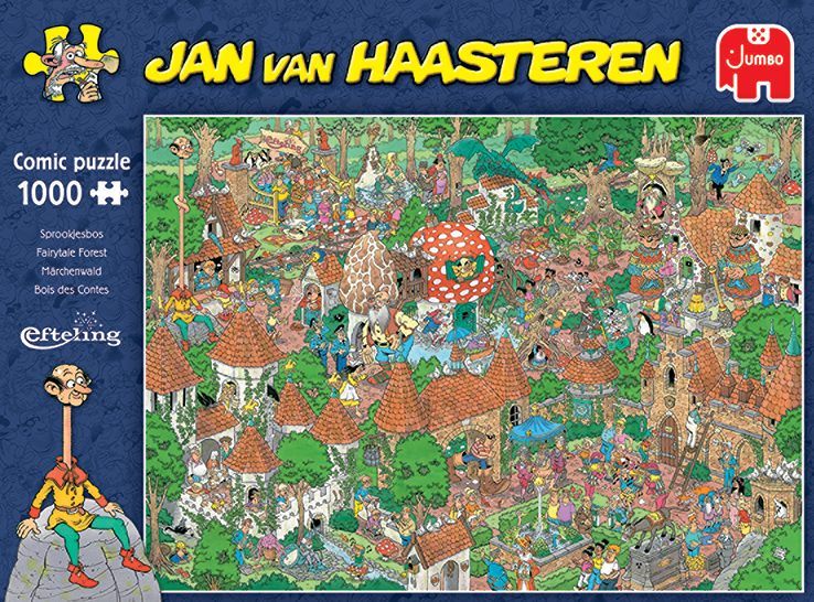 Jan van Haasteren: Den Eventyrlige Skov - 1000 brikker