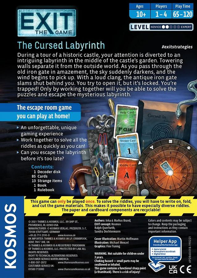 EXIT 16: The Cursed Labyrinth - Engelsk