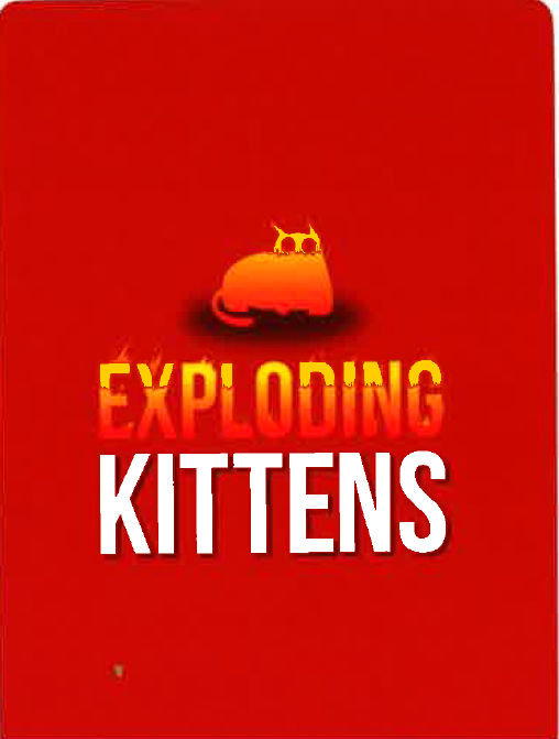 Exploding Kittens - Engelsk