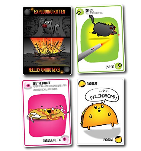 Exploding Kittens - Engelsk