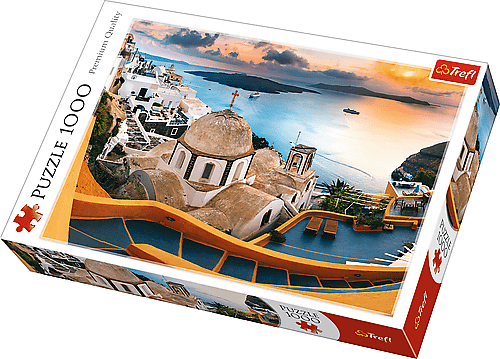 Fairytale Santorini - 1000 brikker - Nordisk Spil