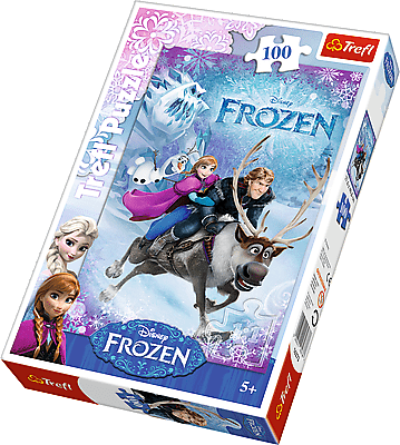 Frozen Redningnen - 100 brikker - Nordisk Spil