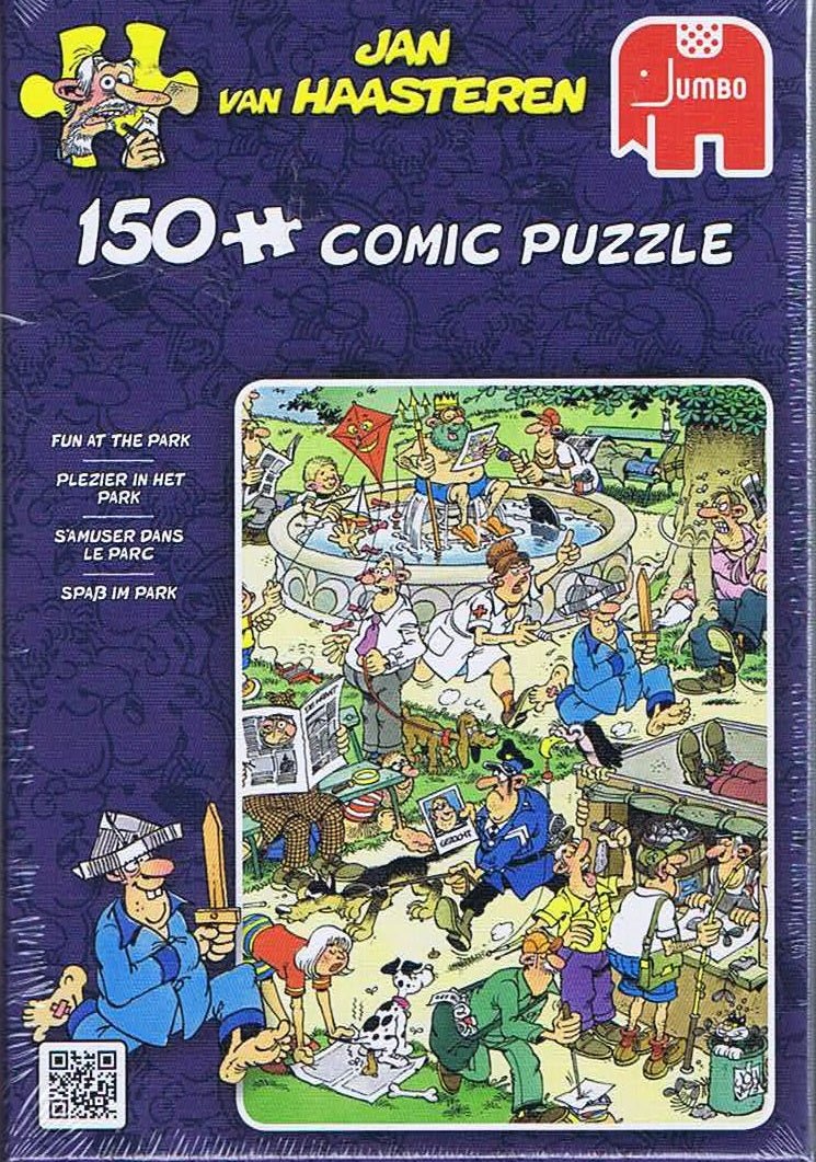 Jan van Haasteren - Fun at the park - 150 Brikker - Nordisk Spil