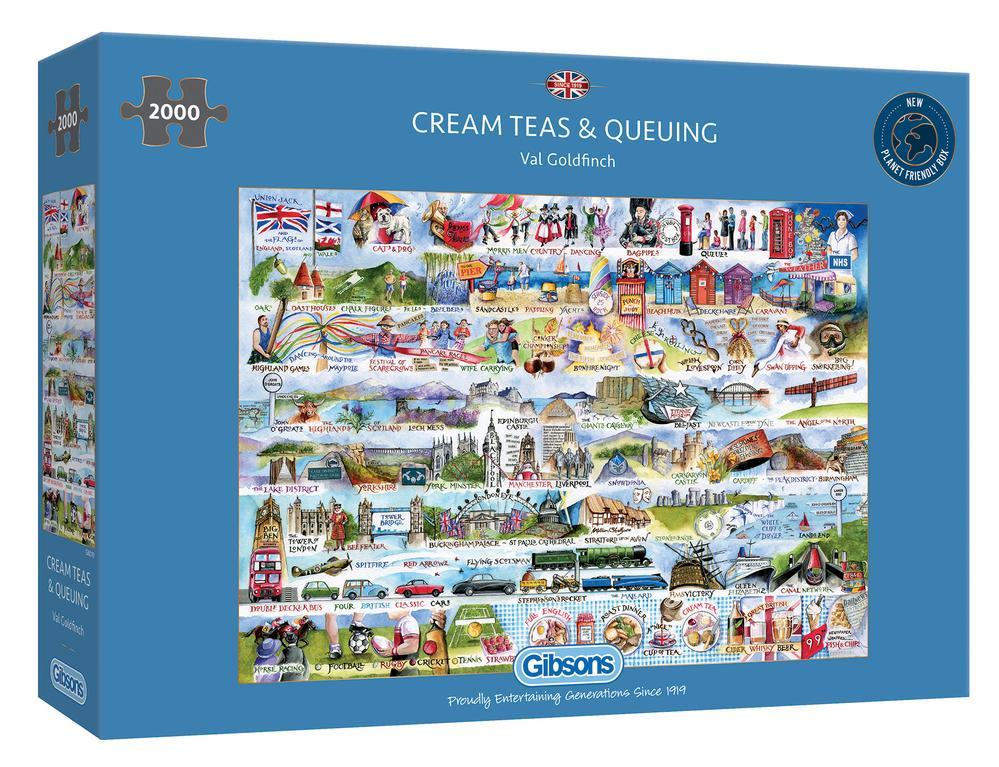 Cream Teas & Queuing - Val Goldfinch - 2000 brikker