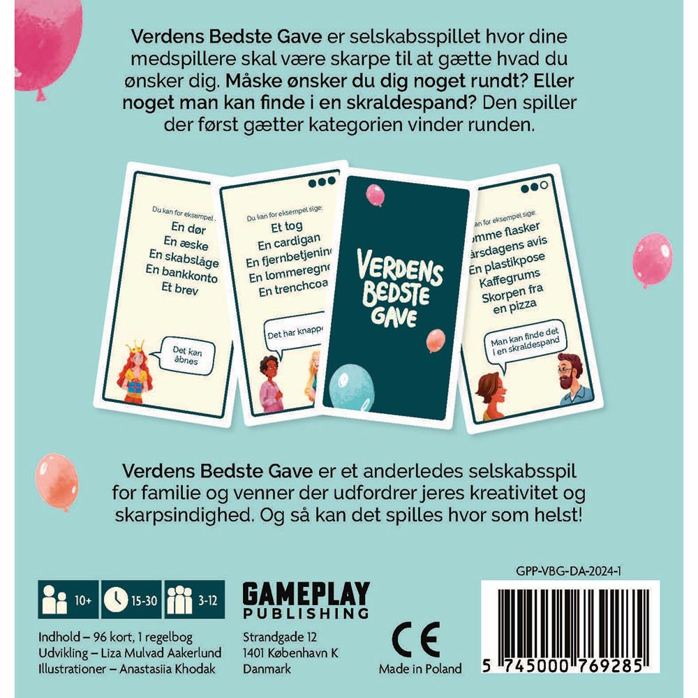 Verdens Bedste Gave - Nordisk Spil