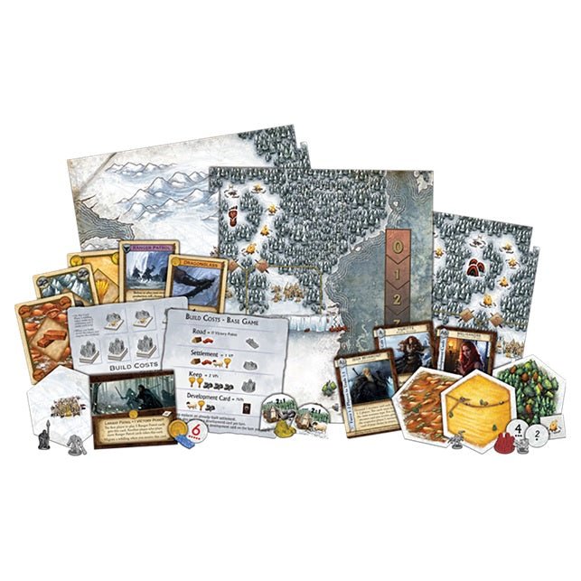 A Game of Thrones Catan: Brotherhood of the Watch - Engelsk - Nordisk Spil
