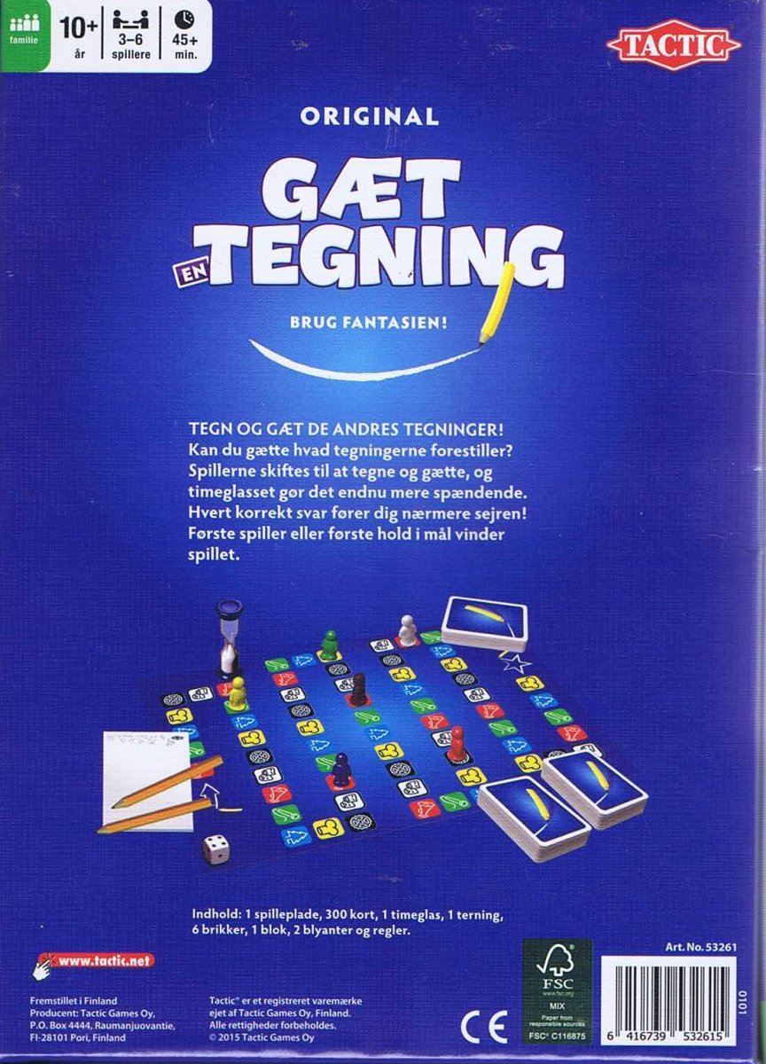 Gæt en tegning - Nordisk Spil
