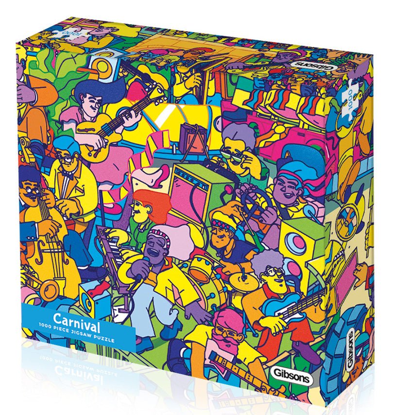 Karneval - 1000 brikker - Nordisk Spil