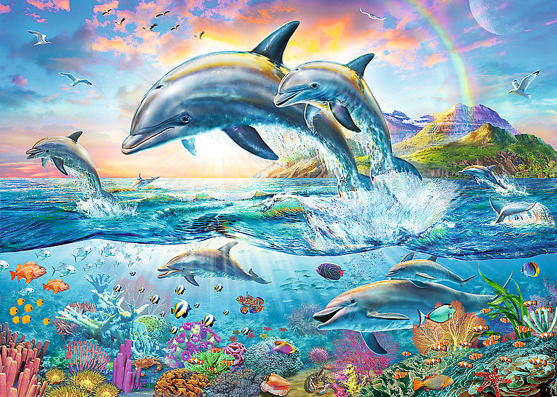 Happy Dolphines - 2000 brikker