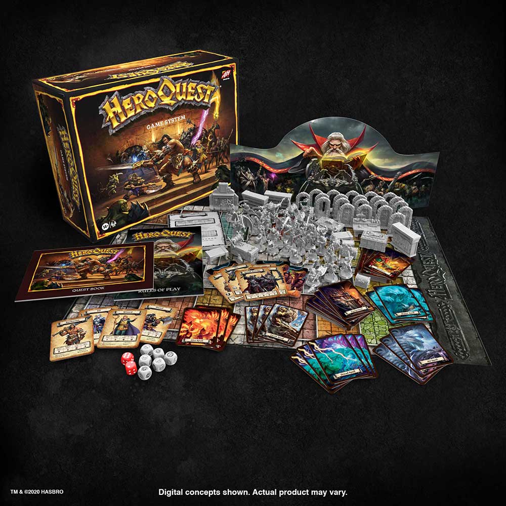 HeroQuest - Engelsk - Nordisk Spil