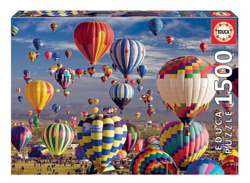 Varmluft Balloner - 1500 brikker