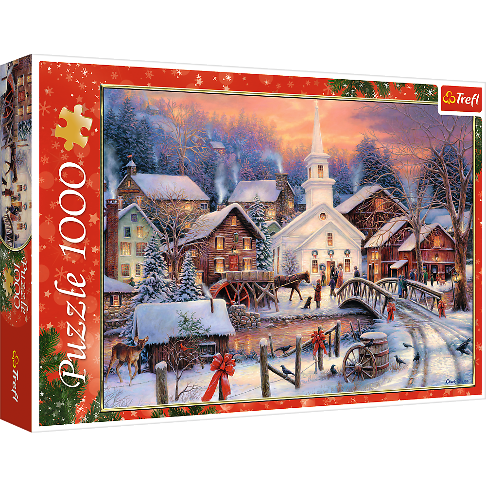 Hvid Jul - Chuck Pinson - 1000 brikker