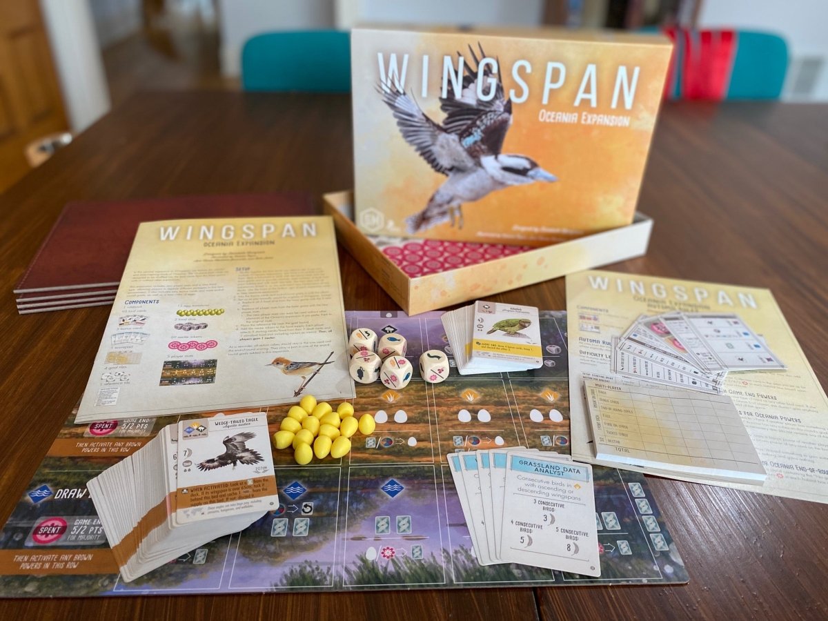 Wingspan: Oceania Expansion - Dansk - Nordisk Spil