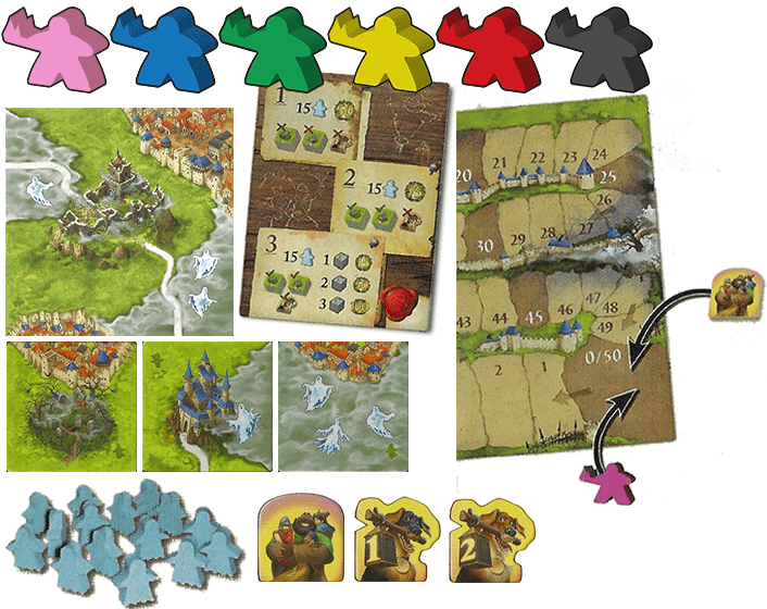Mists Over Carcassonne - Nordisk Spil