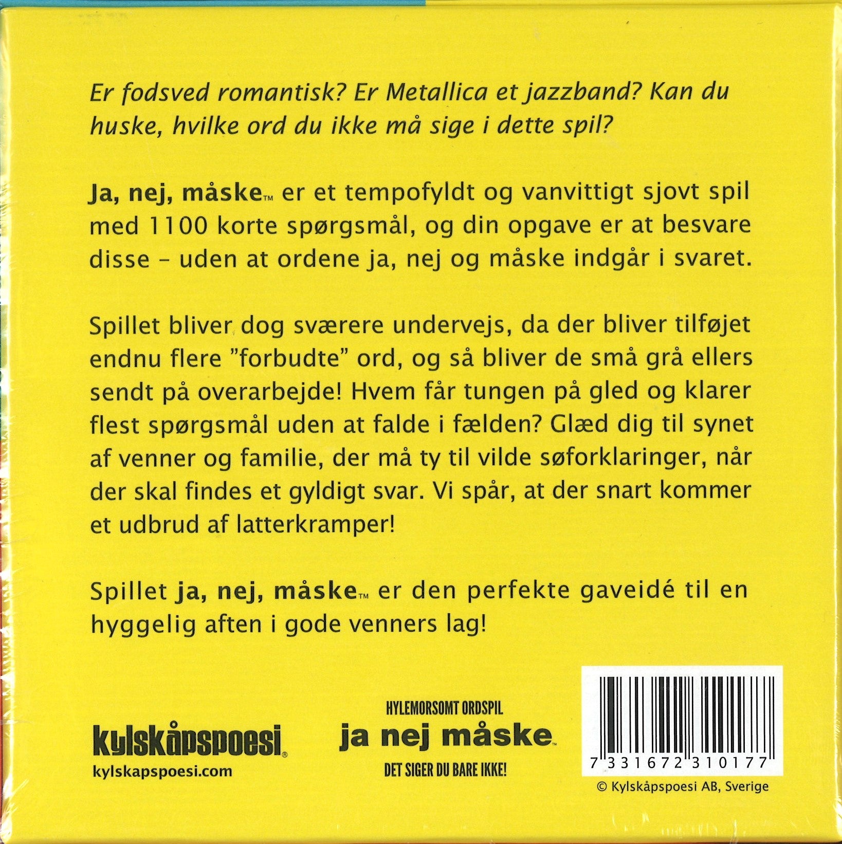 Ja Nej Måske