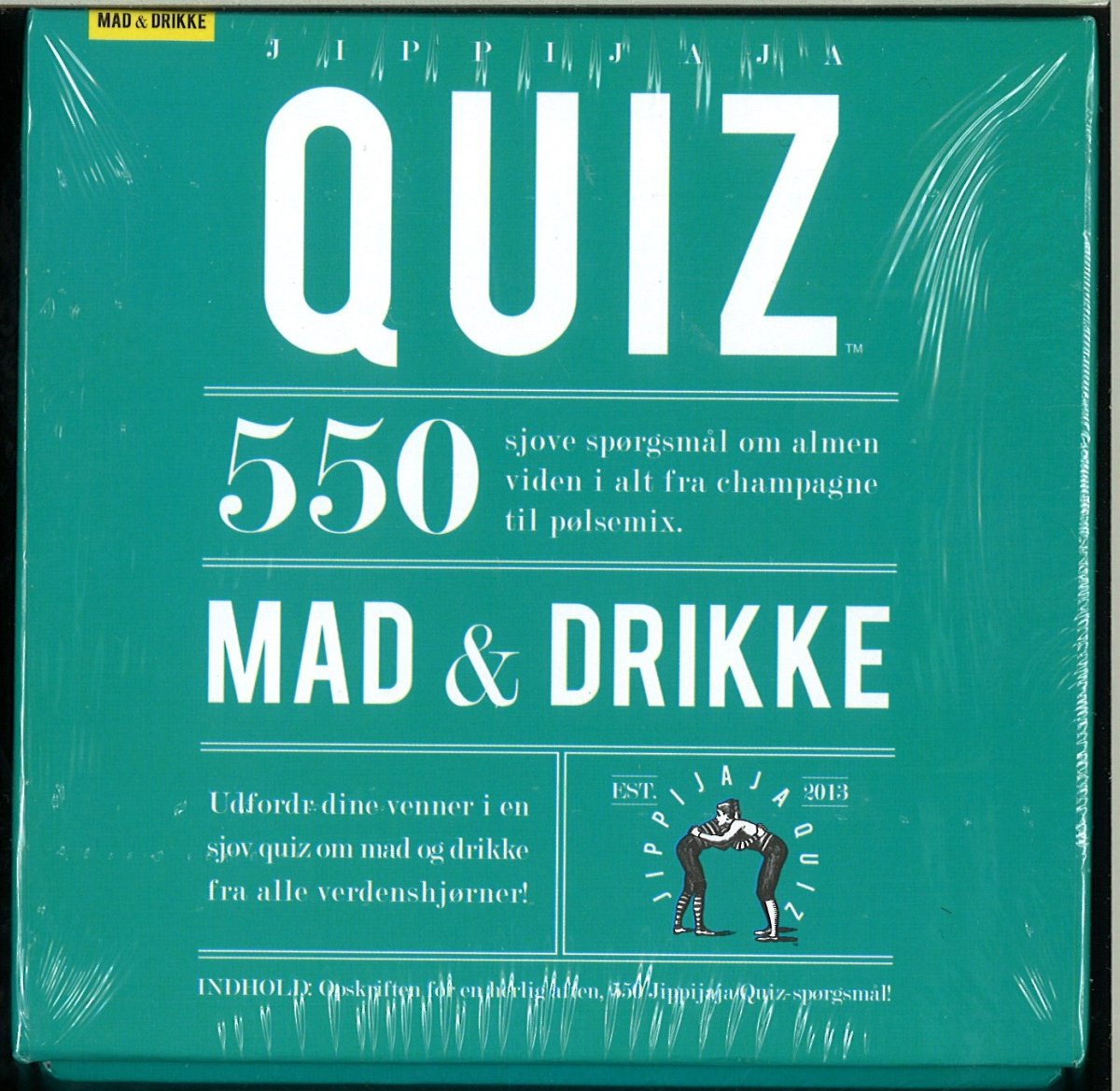 Jippijaja Quiz: Mad og Drikke - Nordisk Spil