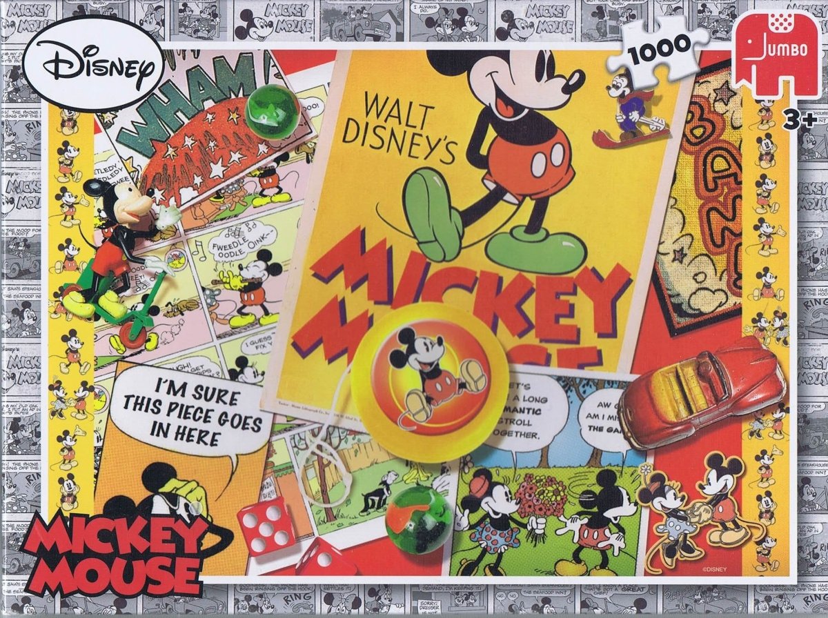 Disney Mickey Mouse - 1000 brikker - Nordisk Spil
