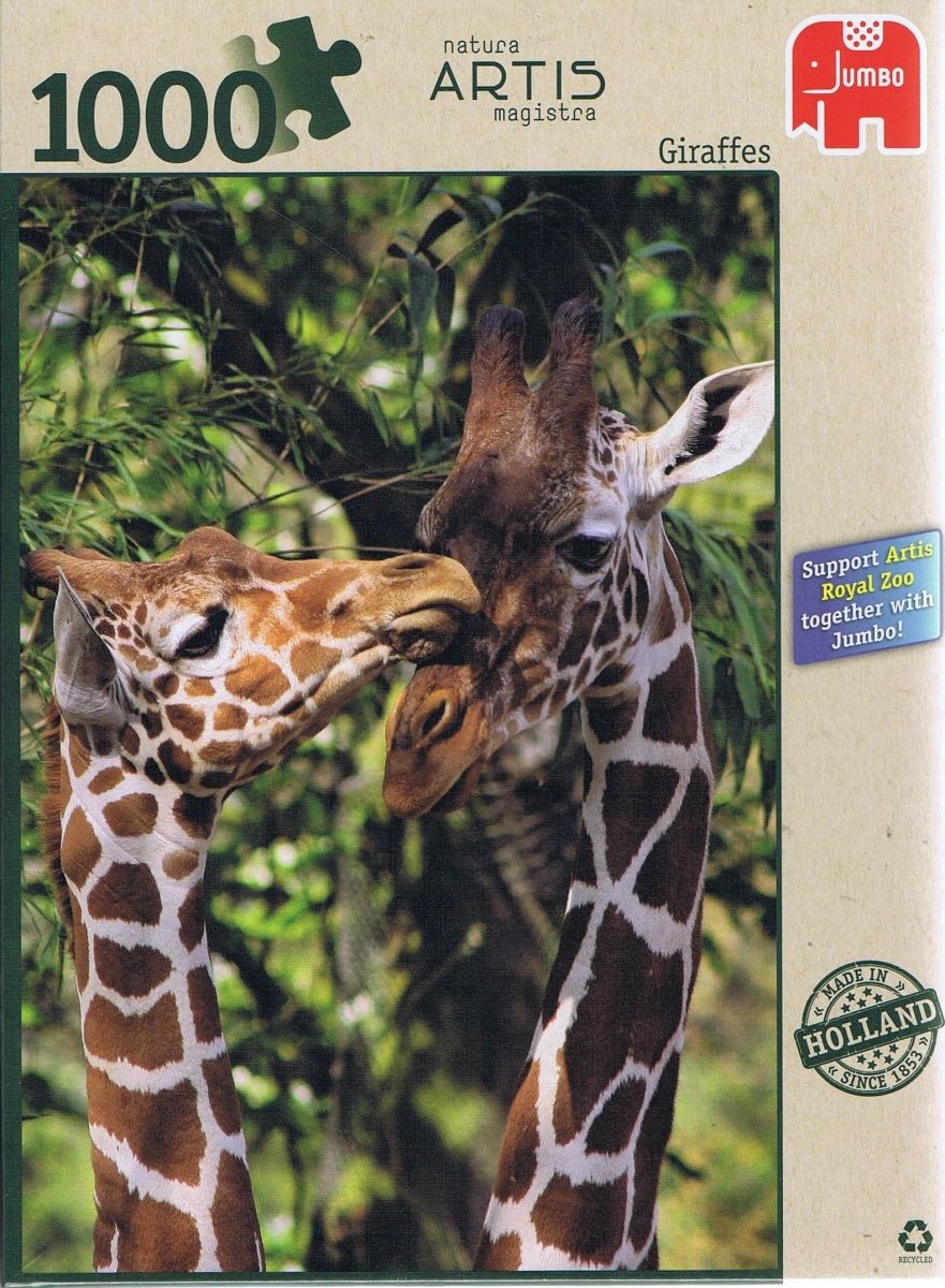 Giraffes, 1000 brikker - Nordisk Spil