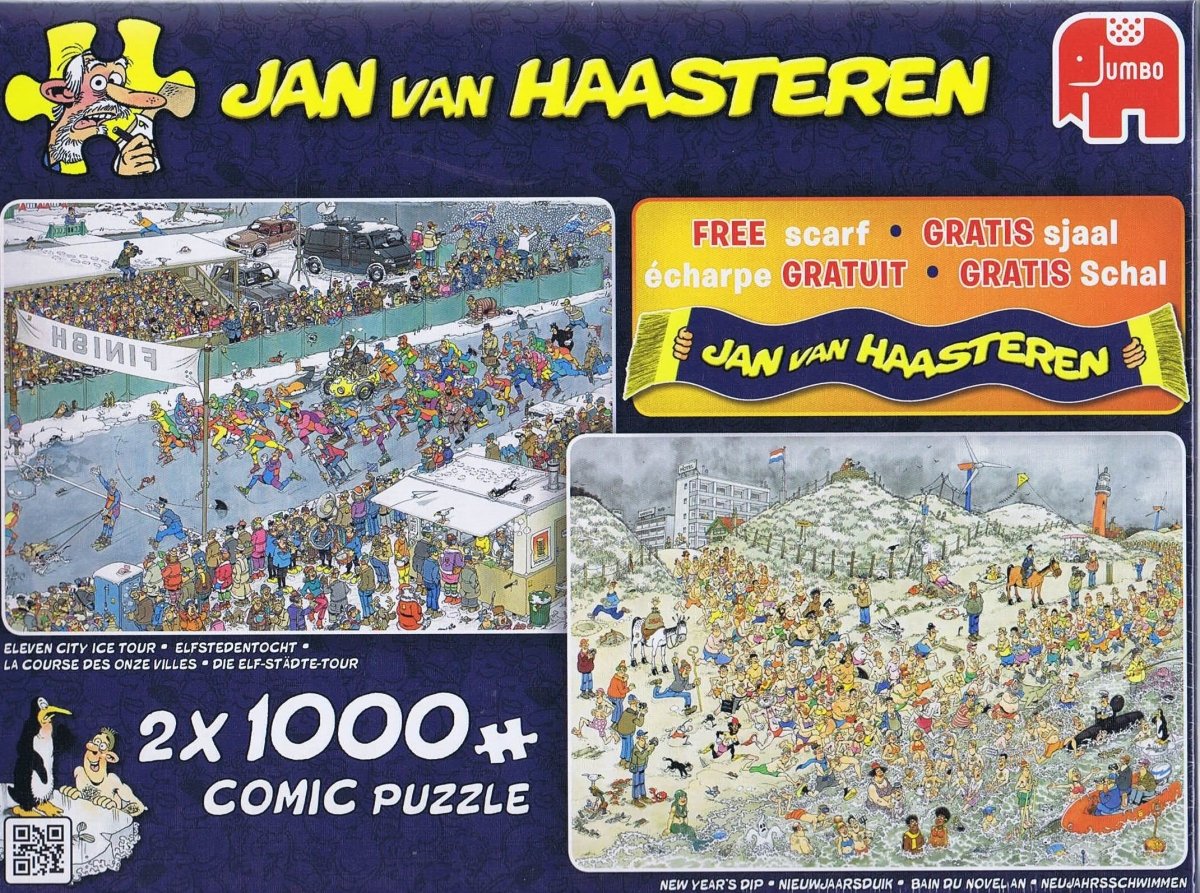 Eleven City Ice Tour og New Year Dip, 2x1000 brikker - Nordisk Spil
