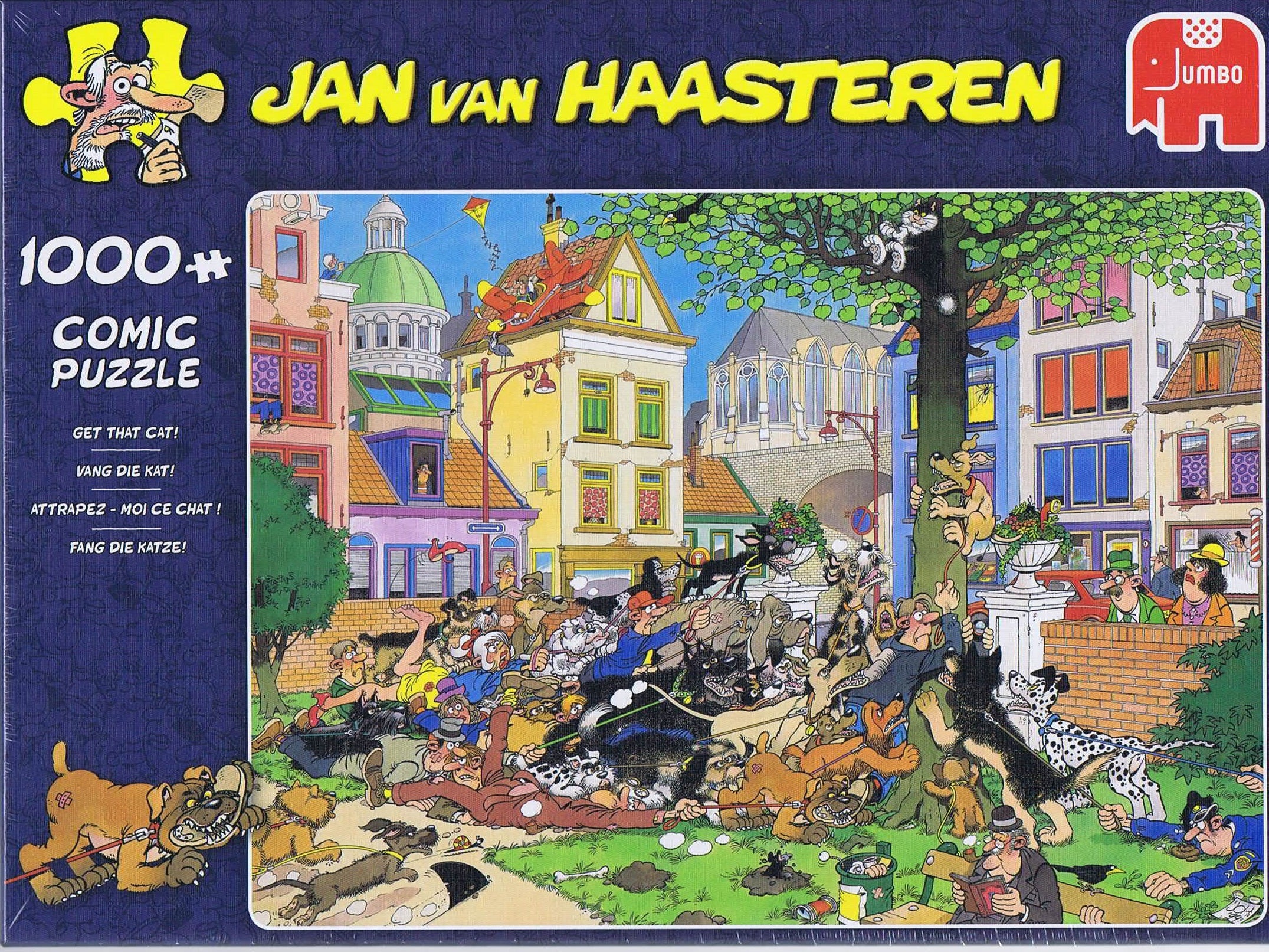 Jan van Haasteren - Get that cat - 1000 brikker