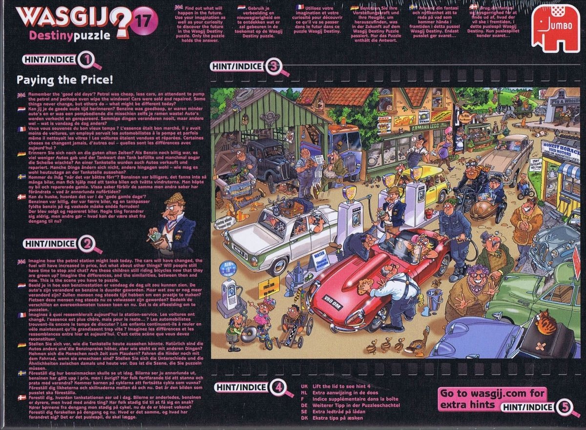 Wasgij? Destiny 17 Paying the Price! - 1000 brikker - Nordisk Spil