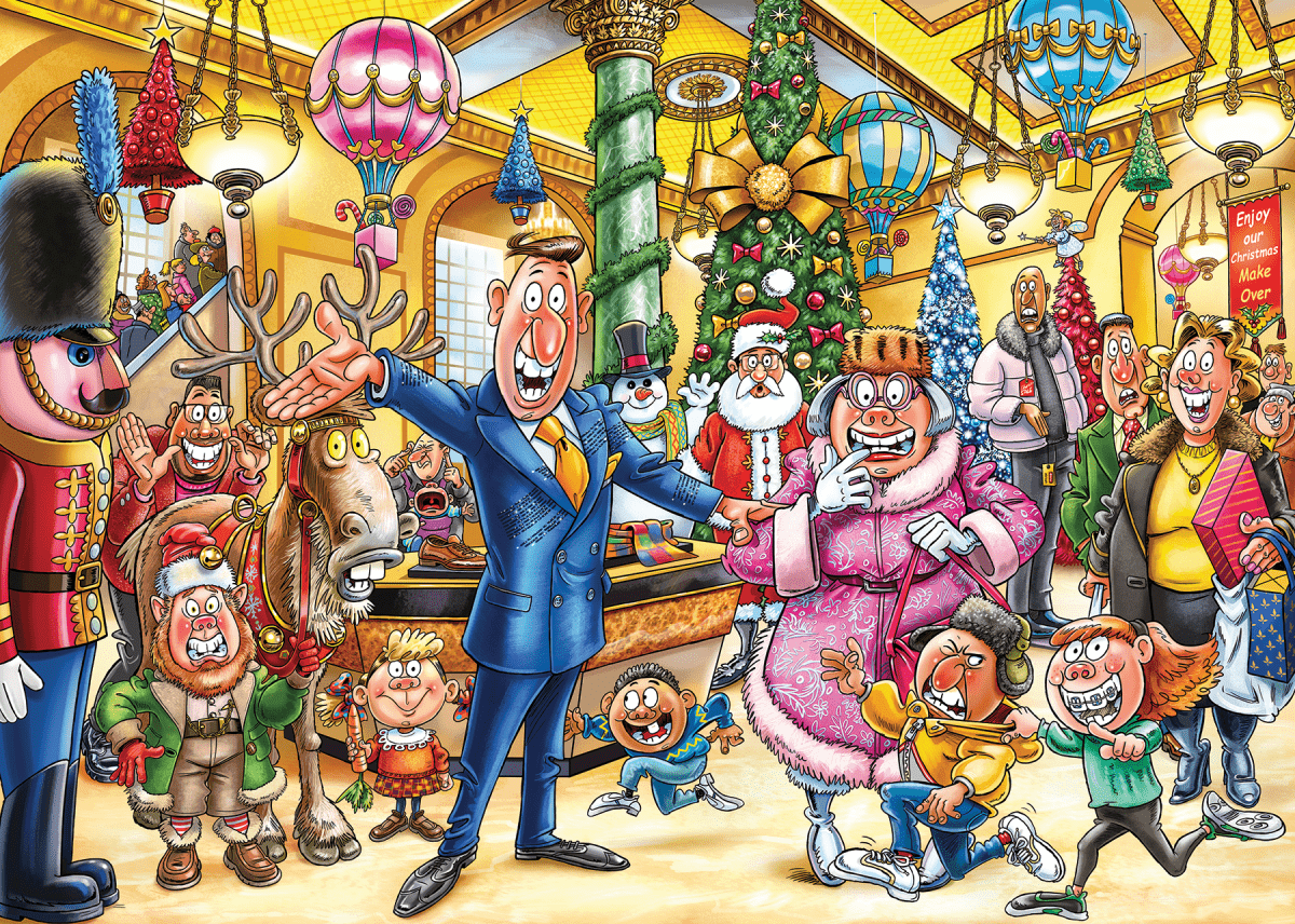 Christmas 21: Julens store forvandling - 2x1000 brikker - Nordisk Spil