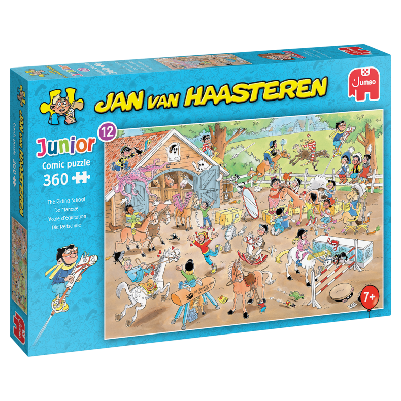 Jan van Haasteren: Rideskolen - 240 brikker