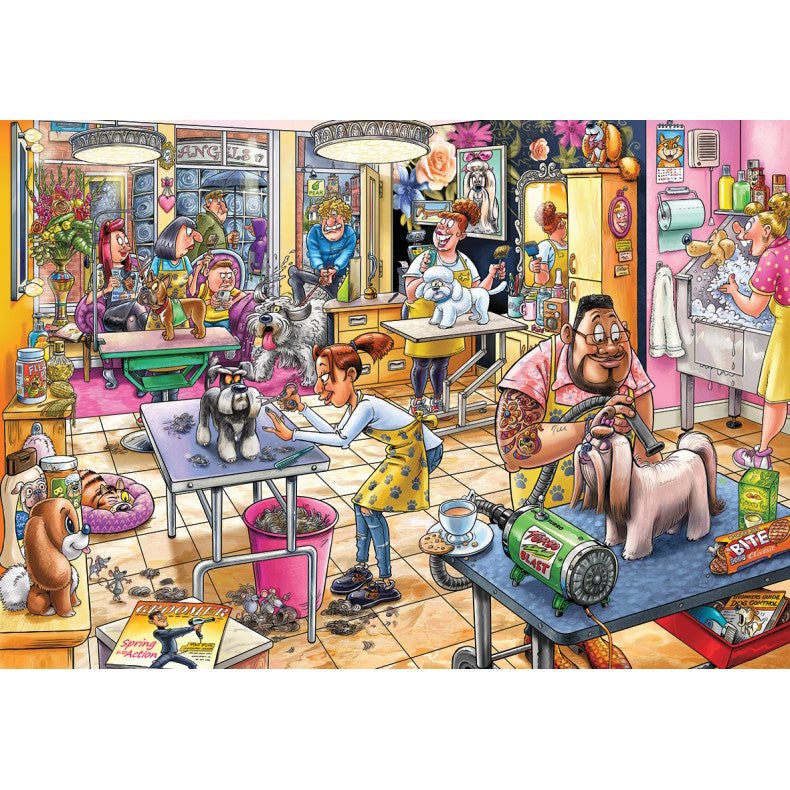Mystery 23: Hundesalon - 1000 Brikker - Nordisk Spil
