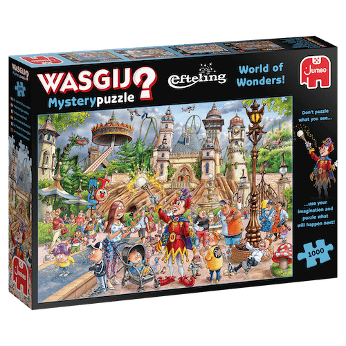 Mystery: Forlystelsesparken - 1000 brikker - Nordisk Spil