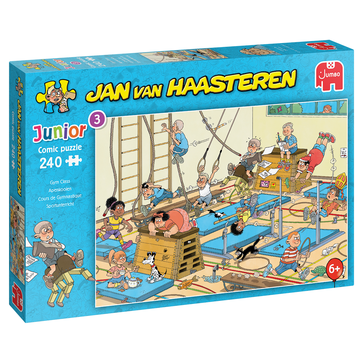 Jan van Haasteren: Sjov i gymnastiksalen - 240 brikker