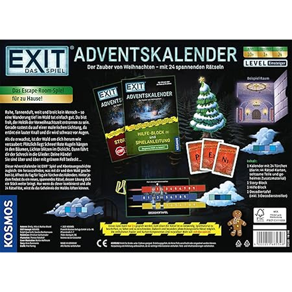 EXIT Julekalender: The Magic of Christmas - Nordisk Spil
