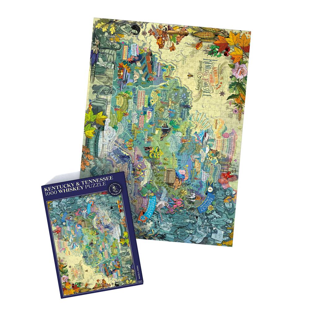 Whisky: Kentucky & Tennessee - 1000 brikker - Nordisk Spil