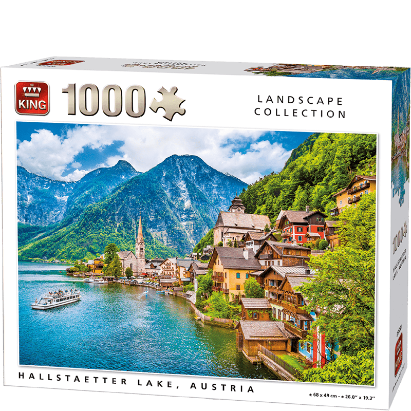 Hallstaetter Lake - 1000 brikker - Nordisk Spil