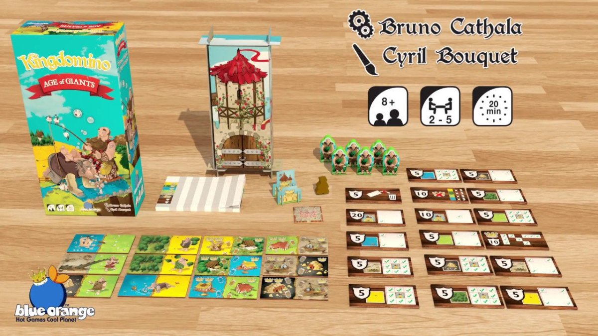 Kingdomino: Age of Giants - Engelsk - Nordisk Spil
