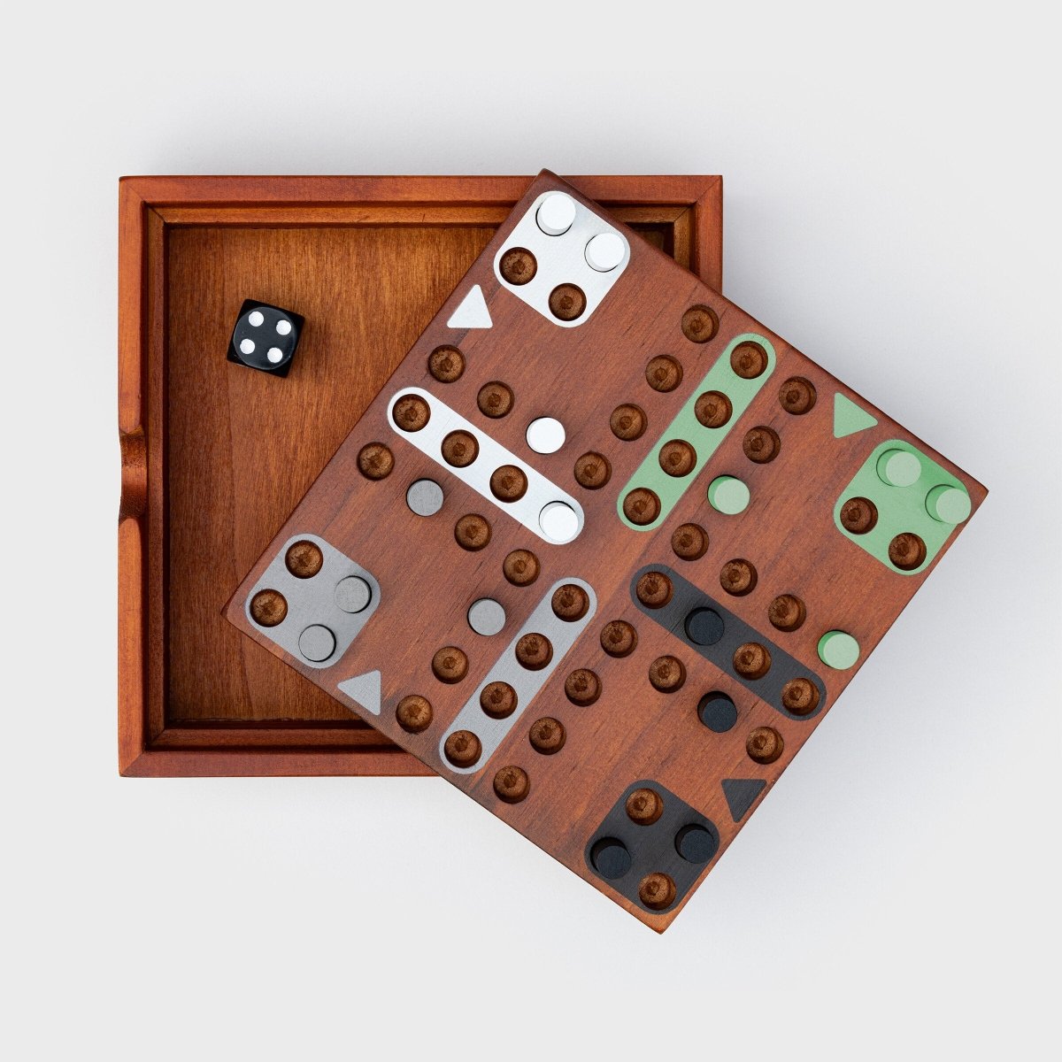 Ludo - Deluxe udgave i træ - Nordisk Spil